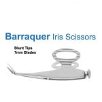 Barraquer Iris Scissors Blunt Tips 7mm Blades